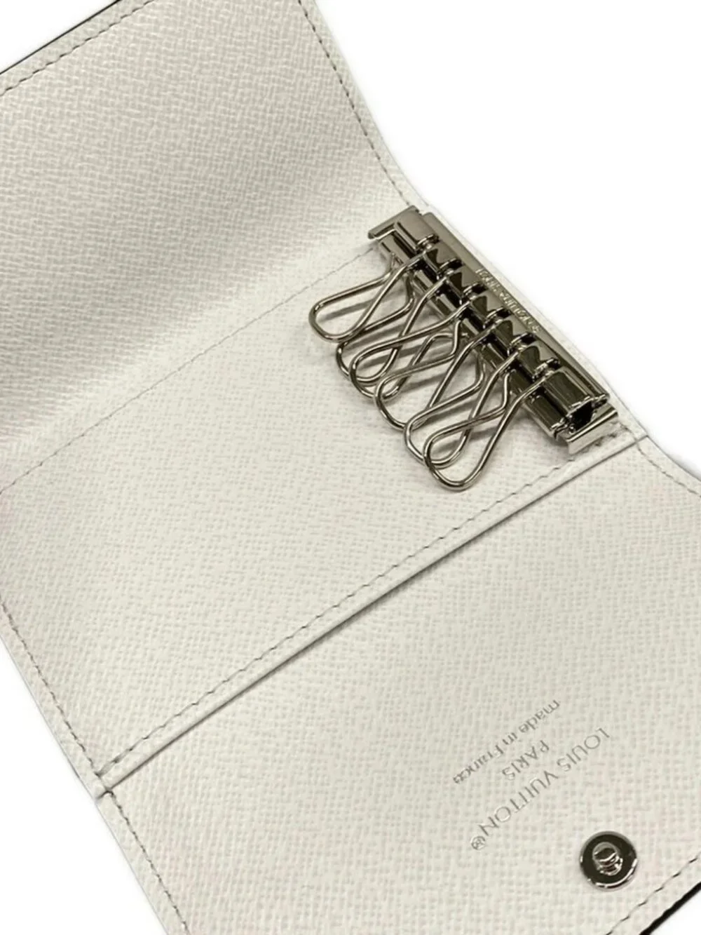 LOUIS VUITTON Multicles Optic White Taigarama RFID : confirmed